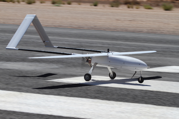 Long-range drone inspections